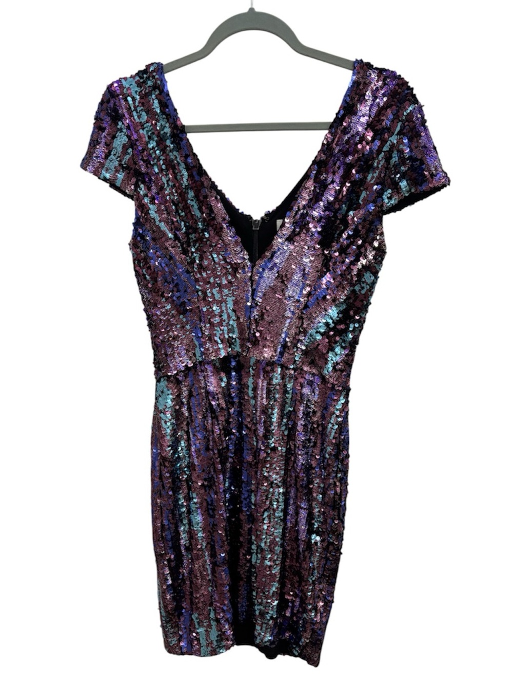 Dress The Population Zoe Sequin Mini Dress - Picture 6 of 14